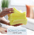 Hearth & Harbor Microfiber Cleaning Cloth, Microfiber Towels for Cars 12 Pack Washcloths, Yellow Cleaning Rags, Reusable Microfiber Towel, Microfi...