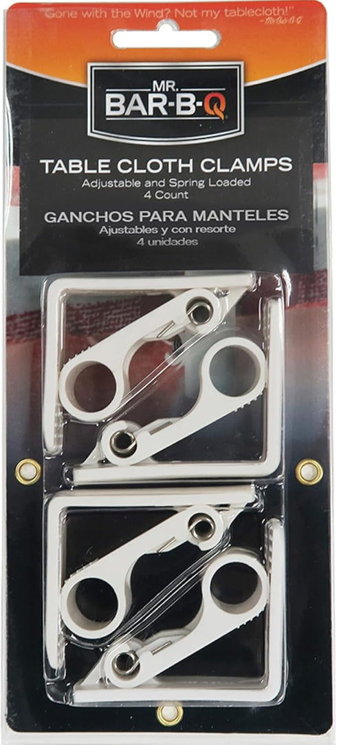Mr. Bar-B-Q, Inc. 02108X Spring Loaded Adjustable Table Clamps...