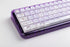 PBT Material Gradient Purple keycaps Cute Carton Magic Bunny Cherry Profile keycaps Set Purple Mechanical Keyboard keycaps Compatible with Cherry ...