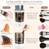 Electric Makeup Brush Cleaner Machine, Make Up Brush Cleaner Cleanser Tool for All Size Makeup Brush, Cosmetic Brushes Cleaner Automatic Spinning ...