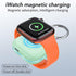 HUOTO for Portable Apple Watch Charger, Mini Purse Keychain 1200mAh iWatch Charger Power Bank Wireless Battery Pack Travel Smart Watch Charger for...
