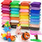CiaraQ Modeling Clay Kit - 36 Colors Air Dry Ultra Light Clay, Safe & Non-Toxic, Great for Kids...