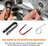3PCS Car Wheel Hub Bolt Nut Cover Removal Tool, 3 Type Wheel Lug Cap Removal Tool Set, Universal Nut Caps Lug Puller & Bolt Cap Removal Tool Hook,...
