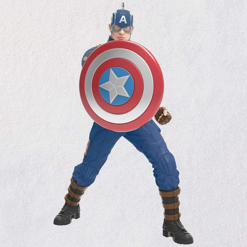 Hallmark Marvel Studios Avengers: Endgame Captain America Ornament Movies & TV; Superheroes...