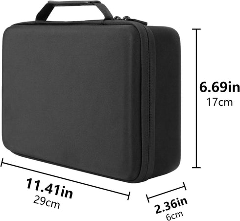 co2CREA Hard Case Replacement for AuKing Projector 2024 Upgraded Mini Projector 7500 lumens Multimedia Home Theater Video Projector...