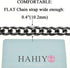 HAHIYO Purse Chain Strap Length 47.2” Bright Black for Shoulder Cross Body Sling Purse Handbag Clutch Bag Replacement Strap Comfortable Flat 0.4” ...