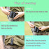 Portable Cooling Clip Fan,Cool Clip Fan Under Shirt,3 Speeds Personal Fan,Rechargeable Belt Clip Fan with USB Port for Outdoor Works Green...