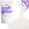 Hemway Craft Glitter 100g / 3.5oz Glitter Flakes for Arts Crafts Tumblers Resin Epoxy Scrapbook Glass Schools Paper Halloween Decorations - Microf...