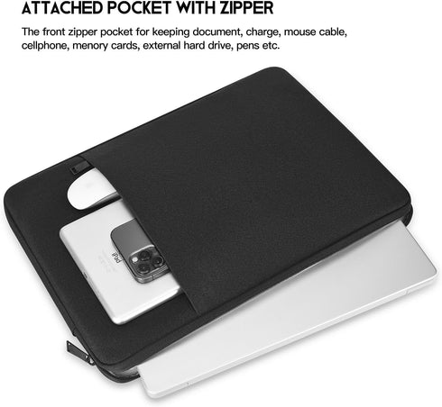 CaseBuy MacBook Air 15 inch Sleeve Water-Resistant Protective Case for 2023 2024 MacBook Air 15 M2 M3 Chip A2941 A3114 Laptop Carrying Case Cover ...