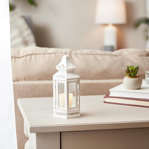 Accent Plus Christmas Decorations Indoor Lantern Decorative Outdoor Christmas Decorations Candle Lantern Victorian Candle Holders Metal Hanging La...