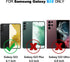Nvollnoe for Samsung S22 Case with Card Holder 5G 6.1 inch Slim Dual Layer Heavy Duty Protective Galaxy S22 Case Hidden Card Slot Wallet Case for ...