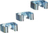 Lehigh 13202 Grip Clip Organizer, Silver, Large, pack of 3...