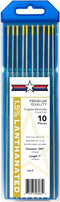 1.5% Lanthanated TIG Welding Tungsten Electrodes .040” x 7” 10-Pack...