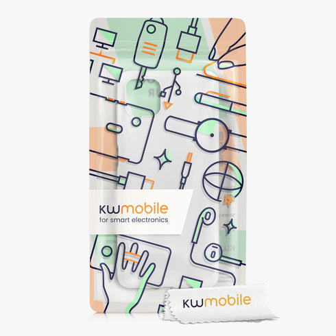 kwmobile Case Compatible with Samsung Galaxy A12 Case - Soft Slim Protective TPU Silicone Cover - White Matte...