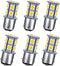 GRV Ba15d 1142 1076 13-5050SMD Warm White LED Bulb AC/DC12V-24V RV Light Bulbs Interior,Replacement for 12Volt Turn Single Light Bulb,Travel Trail...