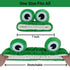 Facial Spa Headband Cute Frog Cosmetic Makeup Headband Skincare Headband for Washing Face Makeup...