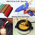 40 Pieces Glue Gun Sealing Wax Sticks for Wax Seal Sticks, Pearl White Mini Glue Gun Sealing Wax Stick for Sealing Wax Stamp, Wedding Invitations,...