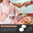 Tantsic 6 Rolls Elastic String, 0.4mm 0.5mm 0.6mm 0.7mm 0.8mm 1mm Clear Bracelet String Crystal Strings, Elastic Stretch Cord Stretchy Beading Str...