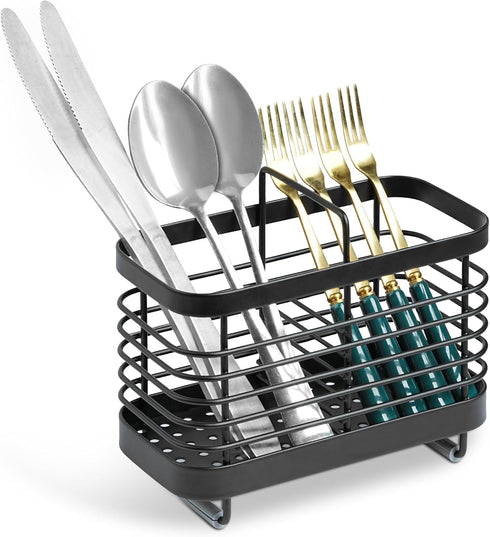 Utensil Holder Multifunctional Kitchen Utensil Organizer, Non-slip and Rustproof Utensil Holder for Kitchen Counter, Easy to Clean Kitchen Utensil...