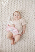 lulujo Lovey Blankets| Unisex Security Blanket & Toy| Softest Breathable Cotton Muslin| 15"x15"| Pink Bunny...