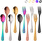 Kids Silverware Set, Poylim Children's Flatware,Safe Toddler Utensils, 5 Child Forks and 5 Child Spoons...
