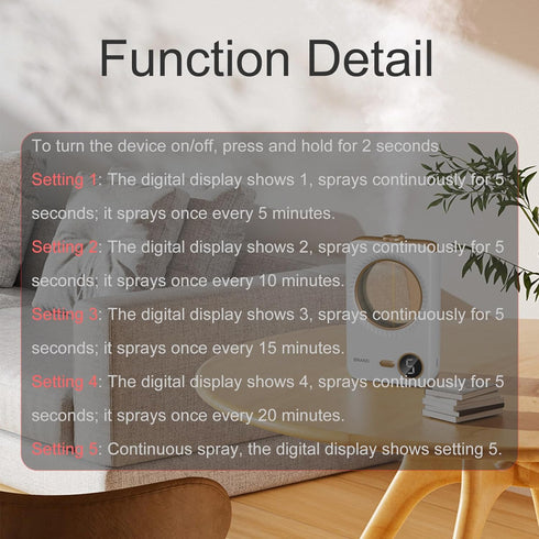 Essential Oil Diffuser Small for Bedroom Powerful Cool Mist Air Ascent Diffuser for Home Timer Gifts of Excellence for Car (Mini-X)...