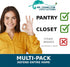 2024 All-New Moth Traps - Multi 4 Pack Bundle (2 Pantry and 2 Clothes) Magic Moth Catch, Safe & Odor-Free Protect Kitchen, Wardrobe, Closet...