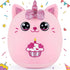 Birthday Gift Cat Plush Toys-11'' Pink Cat Plushies Anime Plush-Kawaii Birthday Plush Pink Gifts Cat Plushie Stuffed Animals Cute Plushies, Cat Pl...