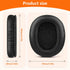 Replacement Ear Pads for Audio Technica ATH M50X/M40X, SteelSeries Arctis, HyperX Cloud, Logitech G Pro X, Turtle Beach Stealth & More Headphones,...