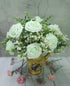 D-Seven Artificial Flowers 30PCS Real Looking Fake Roses with Stem for DIY Wedding Bouquets Centerpieces Party Baby Shower Home Decorations (Mint ...