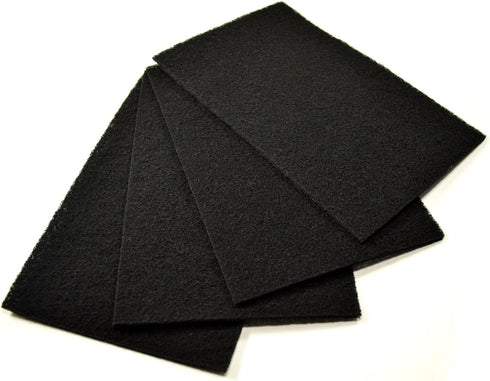 HQRP 4-Pack Carbon Filter C compatible with Holmes HAPF60, HAP726, HAP750, HAP756, HAP759, HAP715, HAP725, HAP1200, HAP1201, HAP1625, HAP1650, HAP...