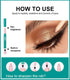 Erinde 4 Colors Eyeshadow Stick, Eye Brightener Stick, Shimmer Creamy Eye Shadow Makeup, Long Lasting Waterproof Glitter Highlighter Eye Liner Pen...