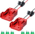 2-Pack Power Wheels Adapter for Milwaukee, M18 Power Wheels Battery Conversion Kit 12AWG Wire with Fuse Holder and 6PCS 30Amp Fuses for 18V Batter...
