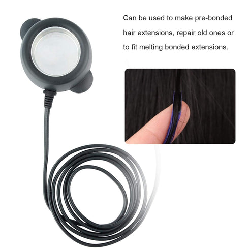 Glue Skillet, Glue Pot Hot Glue Pot Hot Glue Melting Pot Melting Glue Stove DIY for School Handcraft Teaching Repairing, Make Pre-Bonded Hair Exte...