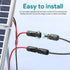 TAIFU Solar Connector to XT60 Adapter Cable 16AWG 11Ft Power Solar to XT60 Charge Extension Cord for EF ECOFLOW River 2 & Delta Series Portable Po...