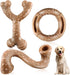 Dog Toys for Aggressive Chewers: 3 Packs Tough Dog Toy - Dog Toys for Large - Dog Chew Toys...