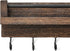 Mkono Key Holder for Wall 9.5" x 3.5" x 2.5" Small Rustic Wood Key Rack with 6 Hooks Decorative Display Keys Hanger Organizer for Entryway Living ...