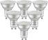 6-Pack GU10 LED Light Bulbs Dimmable, 4000K Neutral White Track Lighting, 400LM, 5W (50W Halogen Bulbs Replacement) LED Bulbs for Bedroom, Bathroo...