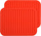 Silicone Trivets for Hot pots and Pans, Trivets for Hot Dishes,Mats for Countertop,Mat Pads Heat Resistant Table Placemats 2 Pack,Size:9x12 Inch, ...