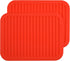 Silicone Trivets for Hot pots and Pans, Trivets for Hot Dishes,Mats for Countertop,Mat Pads Heat Resistant Table Placemats 2 Pack,Size:9x12 Inch, ...