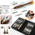 25PCS Mini Screwdriver Set with Case, Precision Screwdriver Kit with 6 Different Size Flathead and Phillips Screwdrivers, Perfect mini Screwdriver...