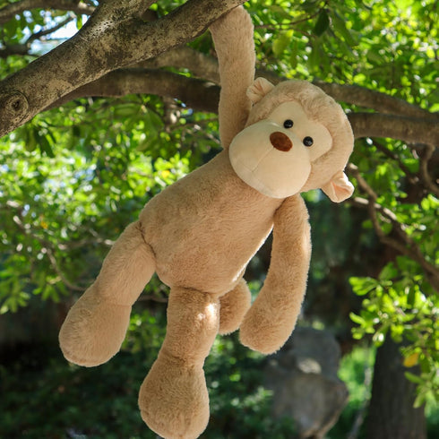 Apricot Lamb Toys Plush Light Brown Monkey Stuffed Animal Soft Cuddly Perfect for Child ?Light Brown Monkey,9 Inches?...