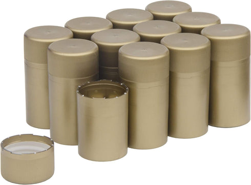 North Mountain Supply - TNS-GD-12 Twist-N-Seal Closures - Pack of 12 (Gold)...