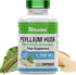 Psyllium Husk Capsules | 1700 MG - 250 Capsules | with Probiotic Acidophilus | Extra Strength Soluble & Dietary Fiber Supplement | Supports Digest...