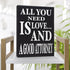 JennyGems Lawyer Gifts, All You Need is Love and a Good Attorney Wooden Sign, Lawyer Decor, Wall Hanging, Made in USA...