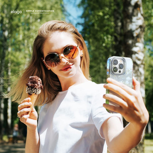 elago Hybrid Clear Case Compatible with iPhone 14 Pro Case- 6.1 Inch, Military Grade Drop Protection, PC + TPU Hybrid Technology, Reduced Yellowin...