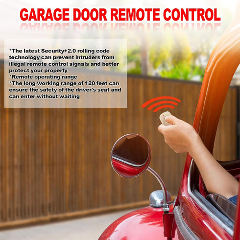 Kingdder 3 Pieces Garage Door Remote Compatible for Multicode 300mhz 10 Dip Switch 3089 3060 3070 Gate Opener Remote Multicode Gate Opener with Ke...