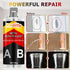 Metal Glue, Glue for Metal High Strength Bonds Metal to Metal (40g*2), Weld Metal Repair Glue, Metal Epoxy for Steel, Metal, Cast Iron...