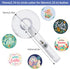 Circle Cutter, Circle Paper Cutter for 58 mm/2.25 inch Button Maker, Adjustable Multi-Size Button Maker Round Circular Cutter, 70mm/2.76 inch to 2...