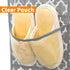 Clear Crystal 2 Pack 12Pockets Large Hanging Shoe Organizer Over The Door Shoe Rack for Closet Door Storage Shoe Holder Hanger, 8Hooks, White (59'...